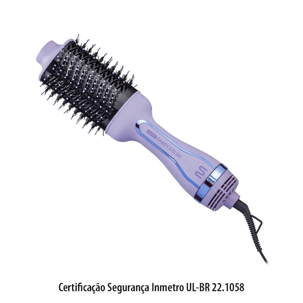 Escova Secadora Candy Color Lilás 1350w Bivolt - Multi