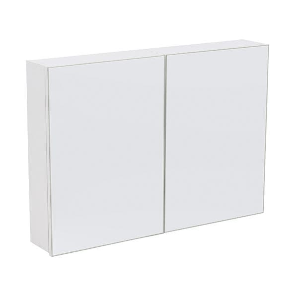 Espelheira para Banheiro 2 Portas 56x80x14cm Life Branca Astral Design