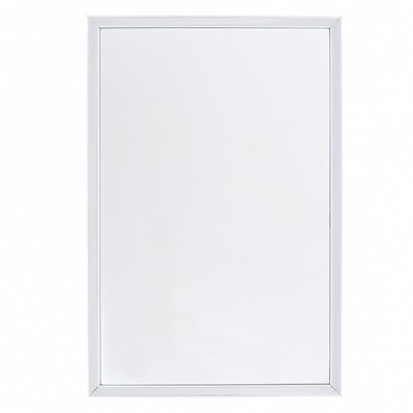 Espelho para Banheiro Retangular com LED Bivolt Moldura Branca 60x40cm Serena Spot Line