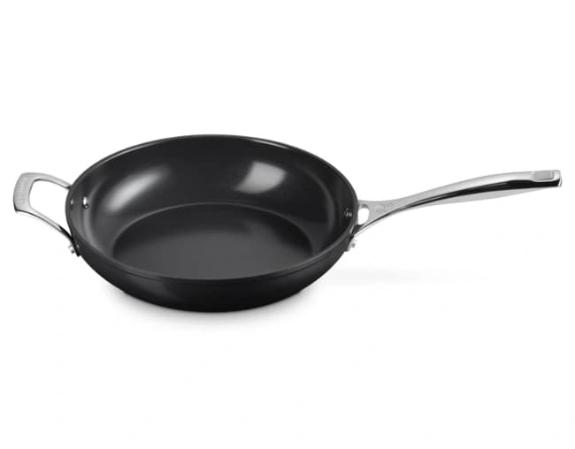 Frigideira Funda com Alça Antiaderente de Cerâmica Le Creuset