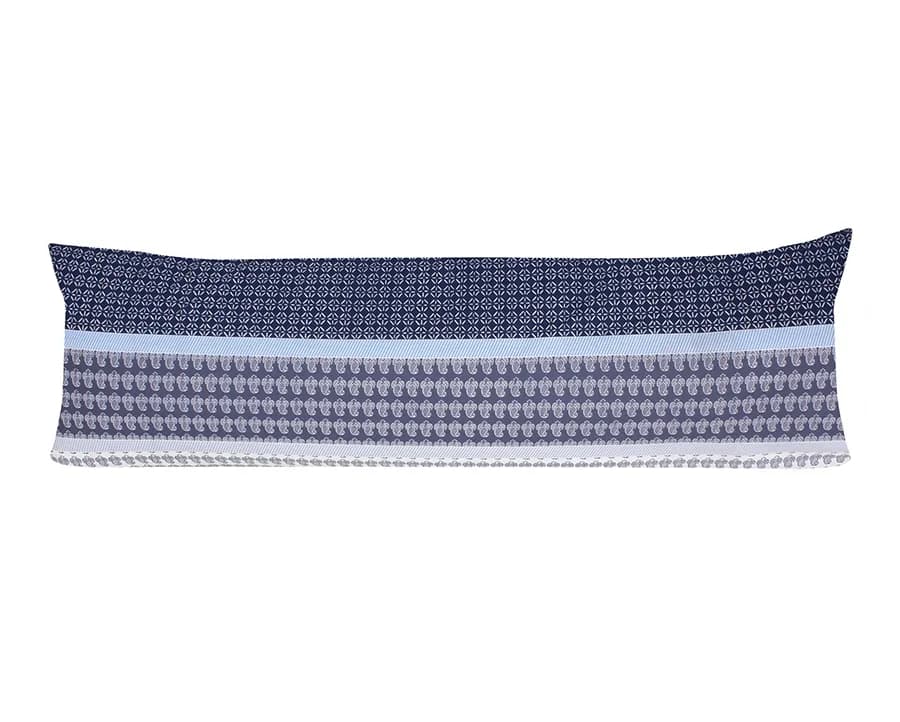 Fronha para Travesseiro de Corpo 0.50x1.35m Zelo Classic - Percal 180 Fios - 100% Algodão