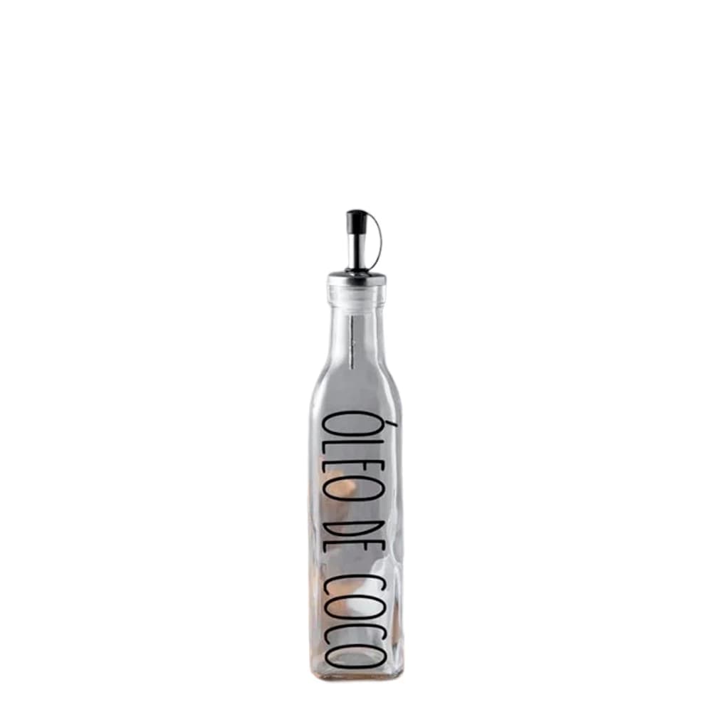 Galheteiro para Óleo de Coco de Vidro Clean 260ml