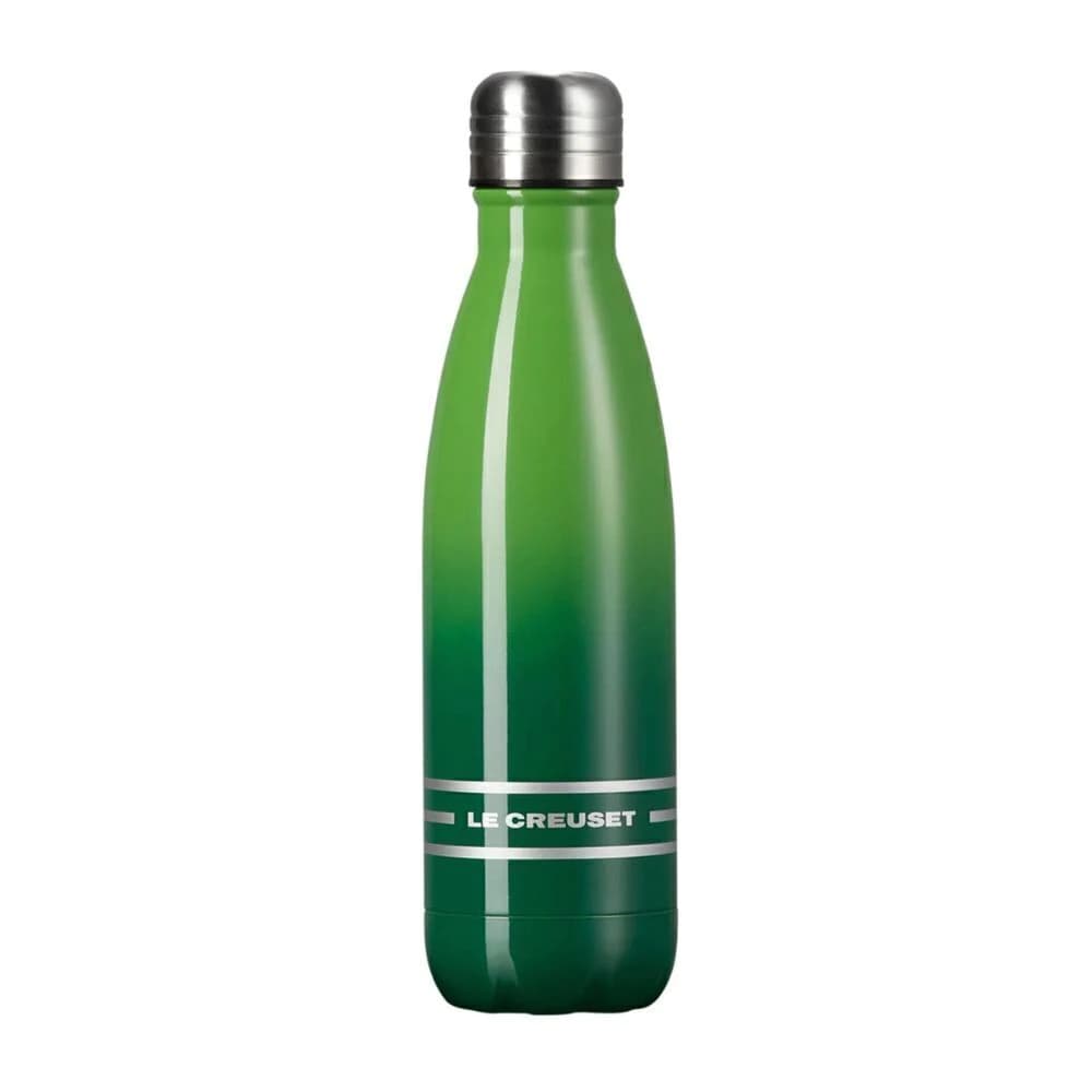 Garrafa de Hidratação de Aço Inox Le Creuset Verde Bamboo 500ML