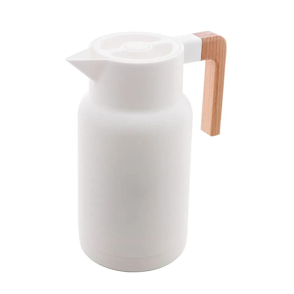 Garrafa Térmica Organic 1l Branca - Lyor