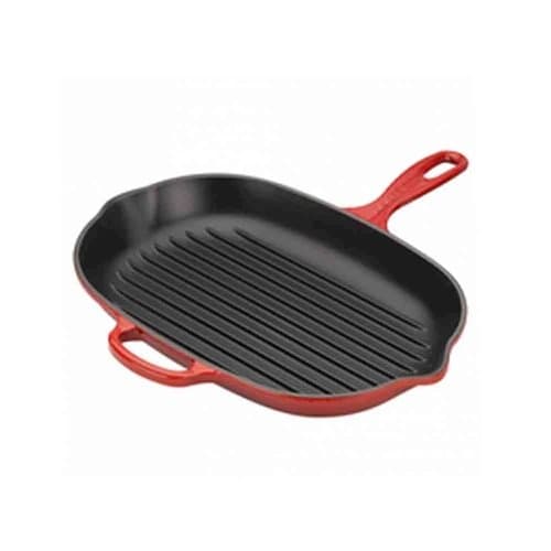 Grelha Oval Signature Le Creuset Vermelho 32 cm
