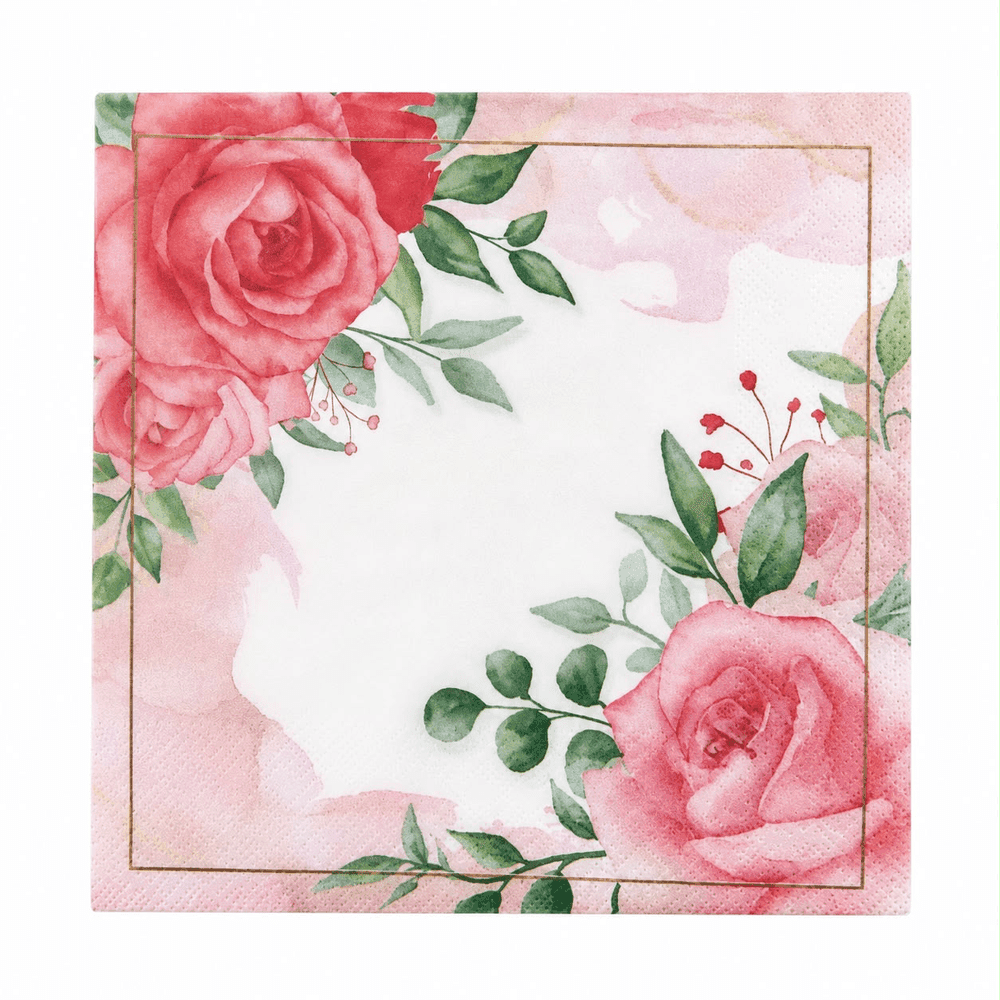 Guardanapo Roseus 33x33 20 Folhas - Cromus