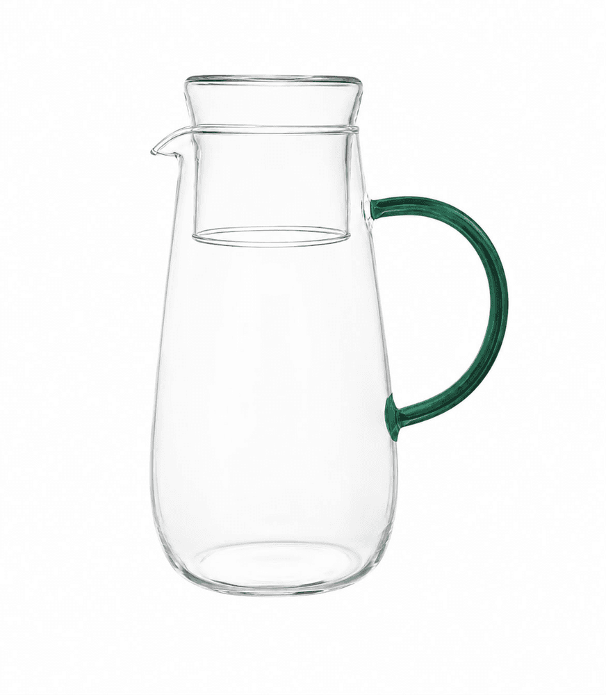 Jarra Muringa Vidro Alça Fun Verde 1,3l