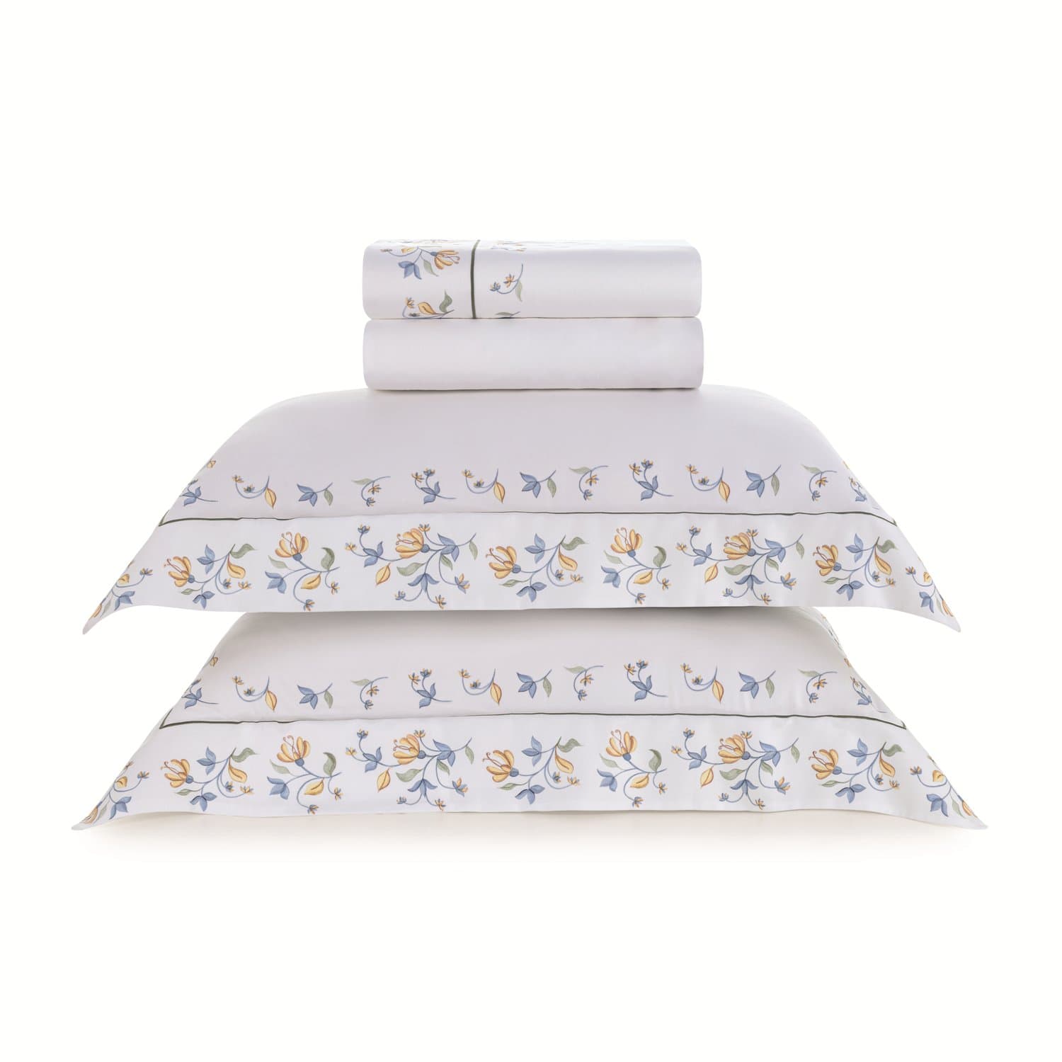 Jogo Cama Casal Taormina 300 Fios Trussardi Estampado 220cm x 280cm