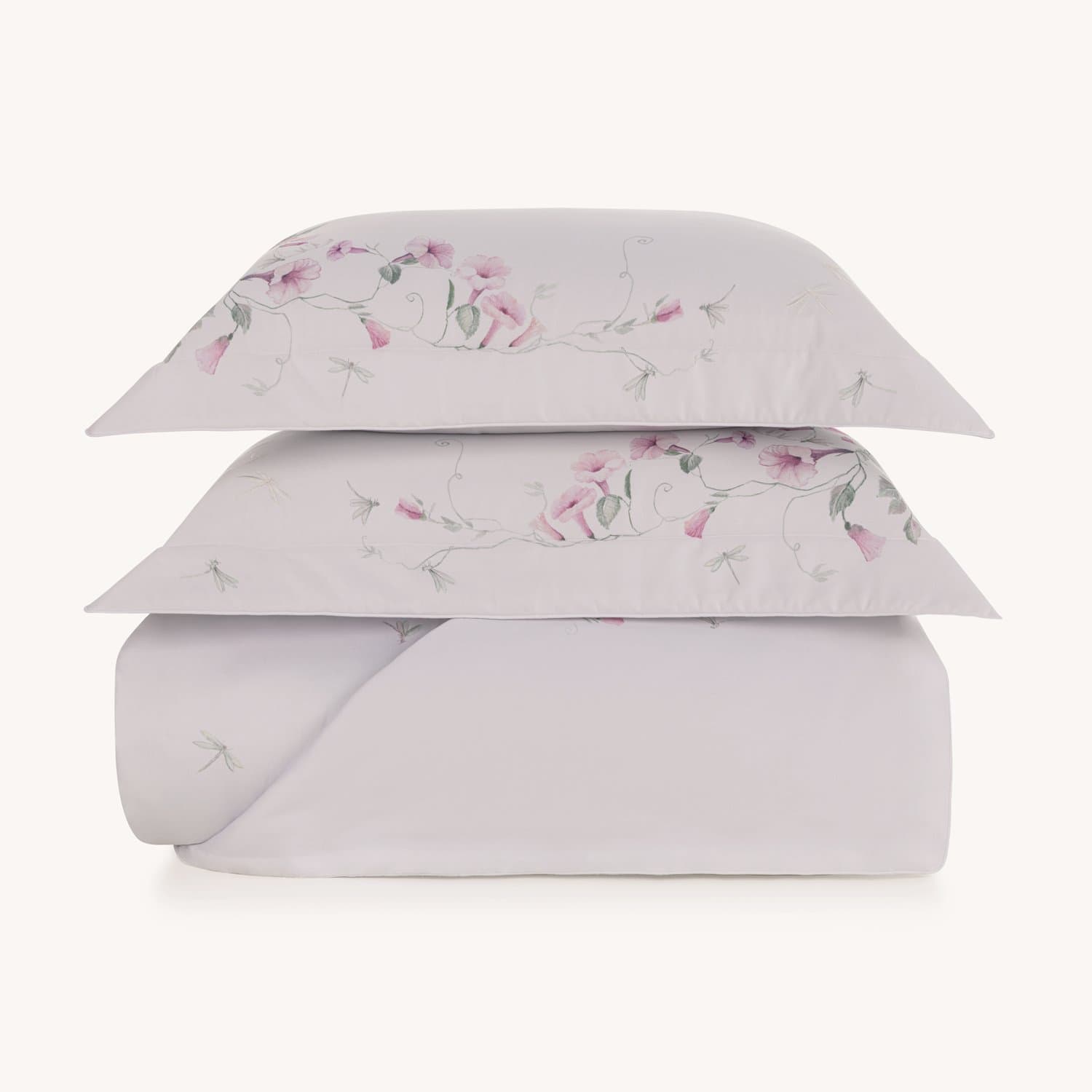 Jogo Colcha Super King Petunia 300 Fios Trussardi Estampado 310cm x 280cm