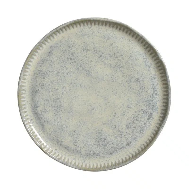 Jogo de 06 Pratos Sobremesas Green Granite Porto Brasil 21,5 cm