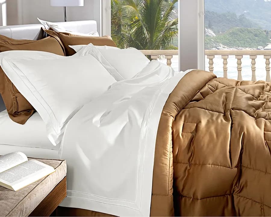 Jogo de Cama Andreza Splendore Casal - Percal 1000 Fios
