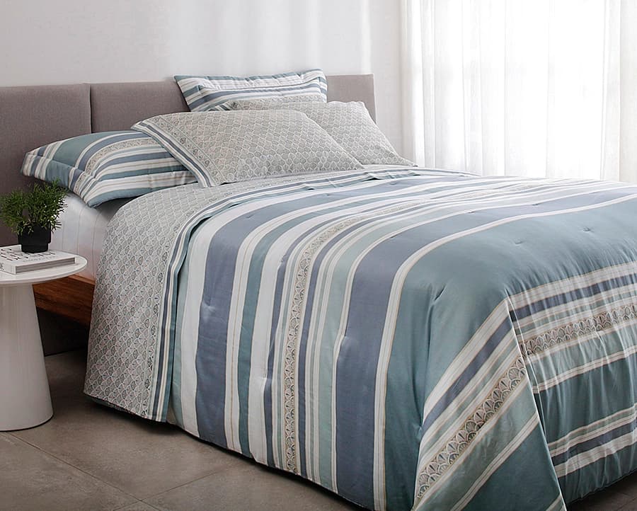 Jogo de Cama Buddemeyer Vision Lanvin Queen - Cetim 300 Fios