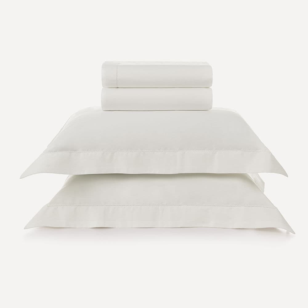 Jogo de Cama King 300 Fios 100% Bambu Oásis Branco