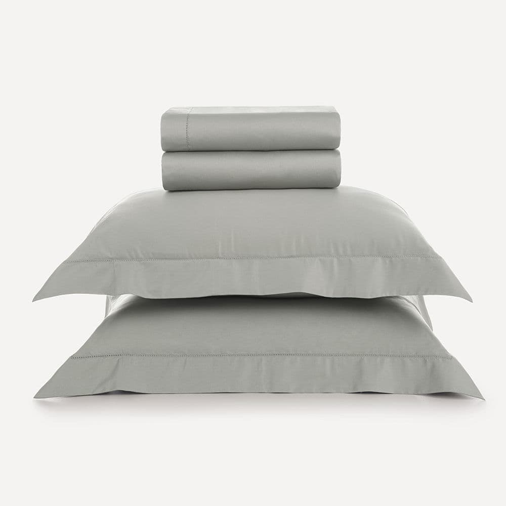 Jogo de Cama King 300 Fios 100% Bambu Oásis Prata