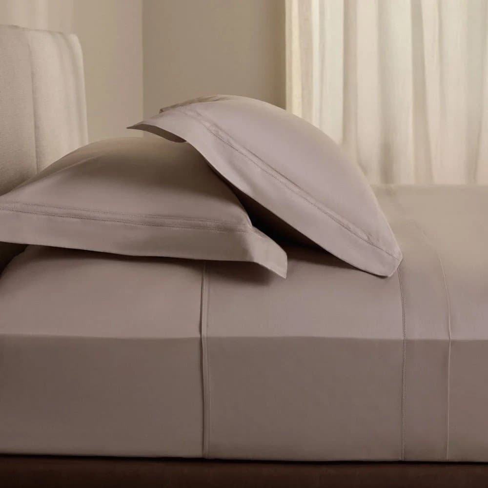Jogo de Cama Queen Dallas II 600 Fios Buddemeyer Luxus Bege Doux 2,40 x 2,60 m
