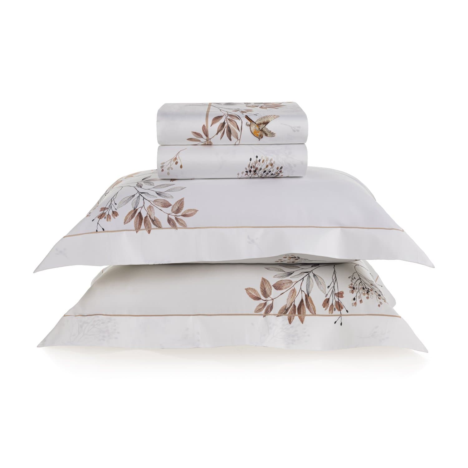 Jogo De Cama Queen Savello 300 Fios Egípcio Trussardi 2,40 x 2,80 m