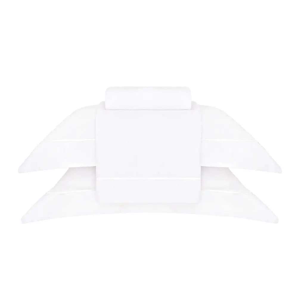 Jogo de Cama Super King Nilo 500 Fios Egípcio Buddemeyer Luxus Branco/Branco 280cm x 280cm