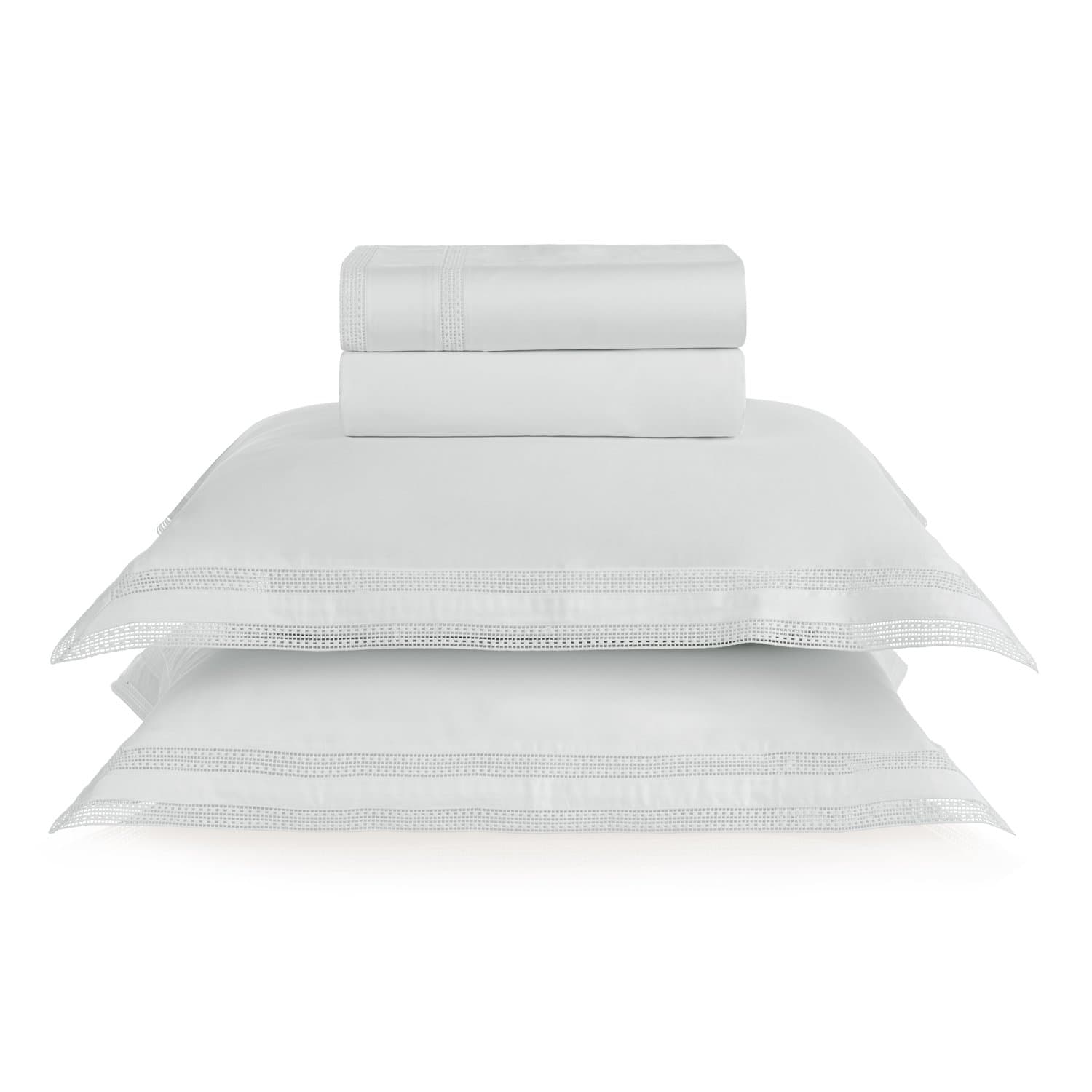 Jogo De Cama Super King Romana 300 Fios Egípcio 2,80 x 2,80 m