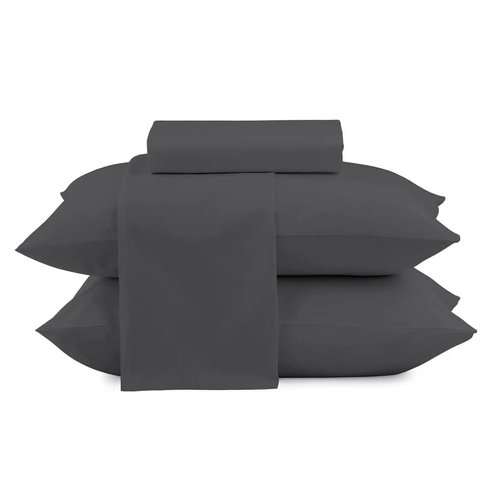Jogo de Lençol Loft King 4 Peças Chumbo - Camesa