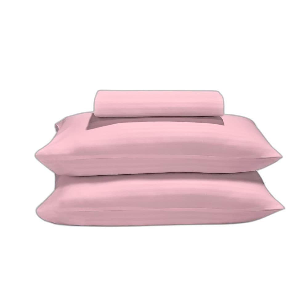 Jogo de Lençol Luma Solteiro 2 Peças Rosa - Hedrons