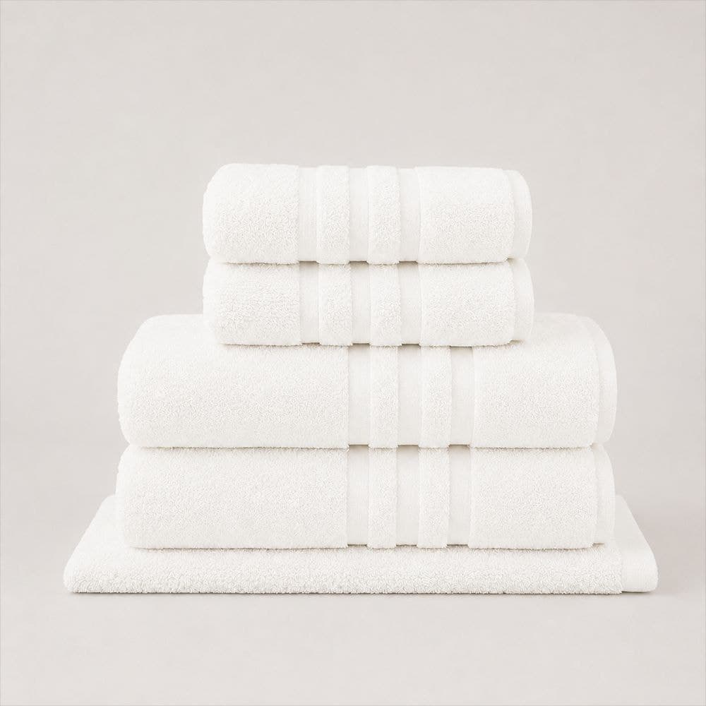 Jogo de Toalhas Luxus Hotel New York Dual Air Gigante Branco 5 peças