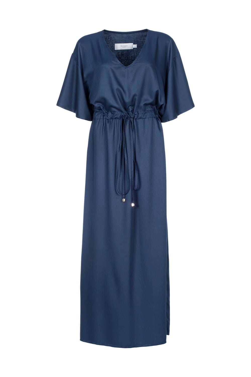 Kaftan M Marino 100% Viscose Trussardi Marinho
