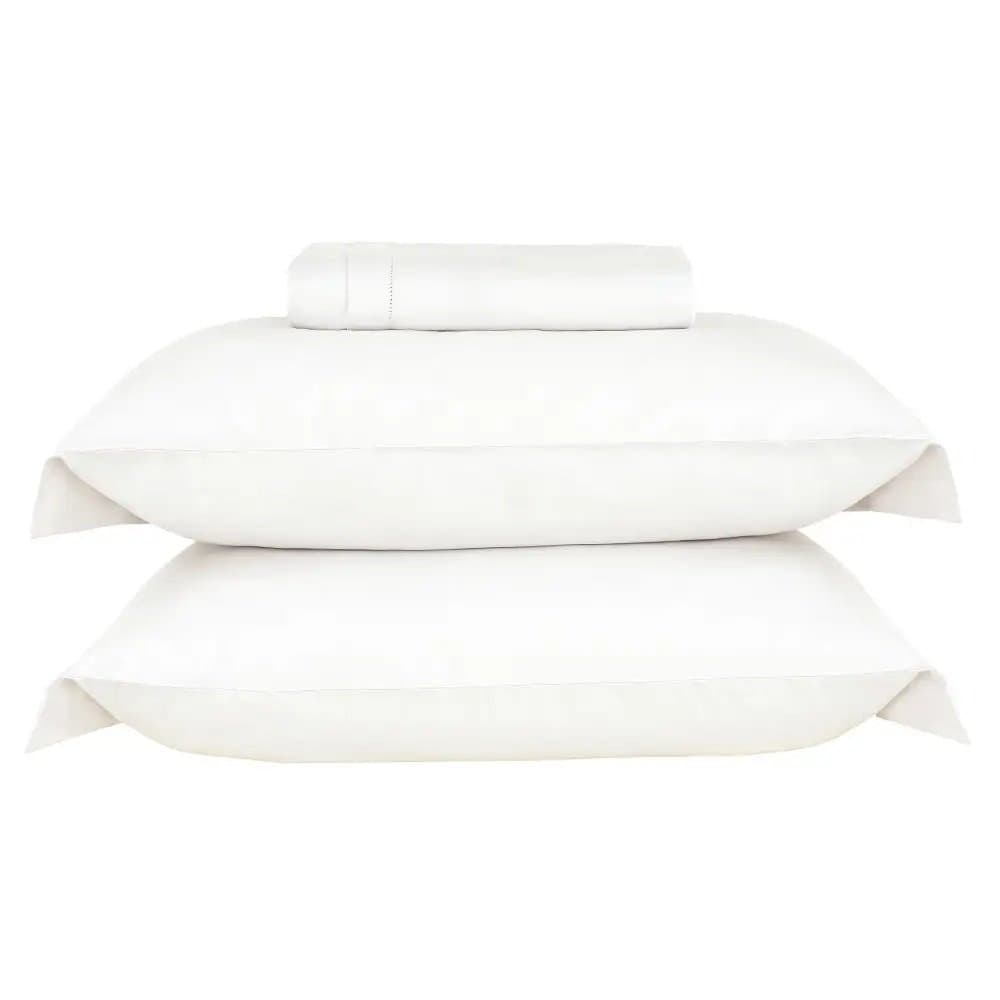 Kit 03 Peças Capa para Edredom Dallas II 600 Fios Buddemeyer Luxus Cinza Chiffon 260cm x 240cm