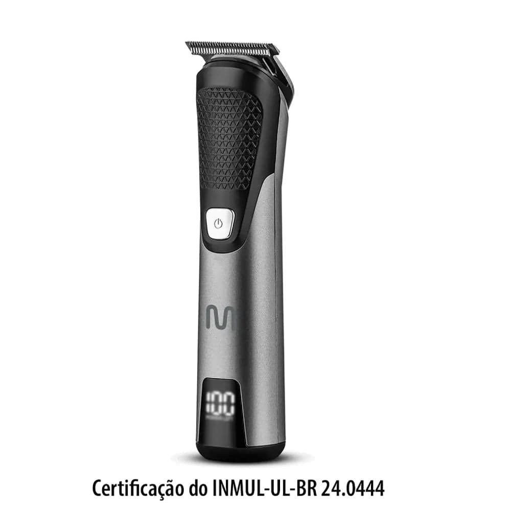Kit Aparador de Pelos 9 em 1 Bivolt - Multi