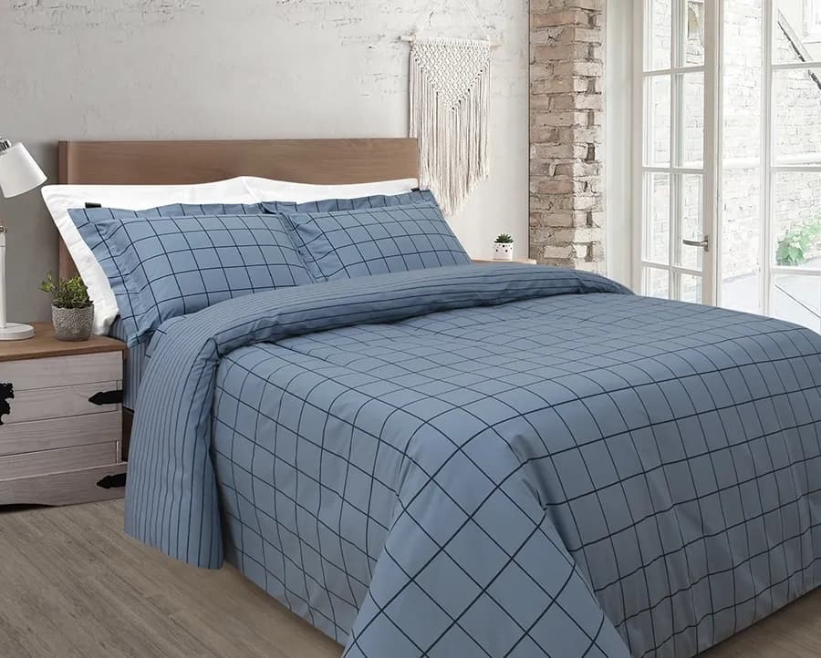 Kit Capa/Duvet Alexandre Herchcovitch Loft + Edredom Zelo Classic para Capa/Duvet Queen - Percal 180 Fios