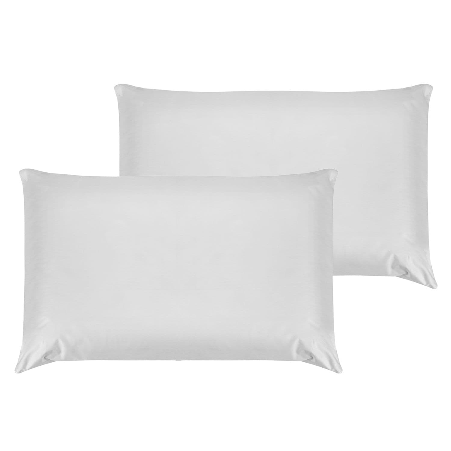 Kit Com 2 Capas para Travesseiro 50x70cm Branco - Comoditá