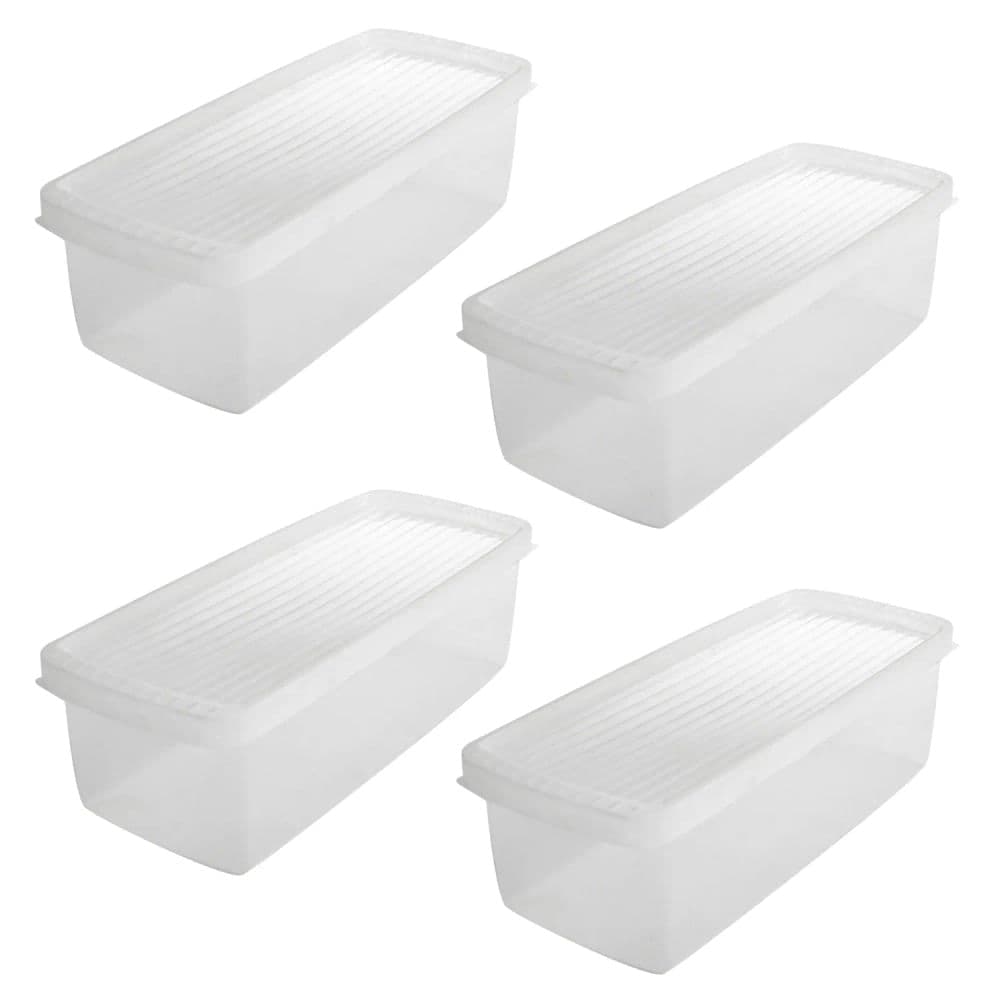 Kit Com 4 Caixas Organizadoras para Sapato My Closet 9x30cm - Ordene