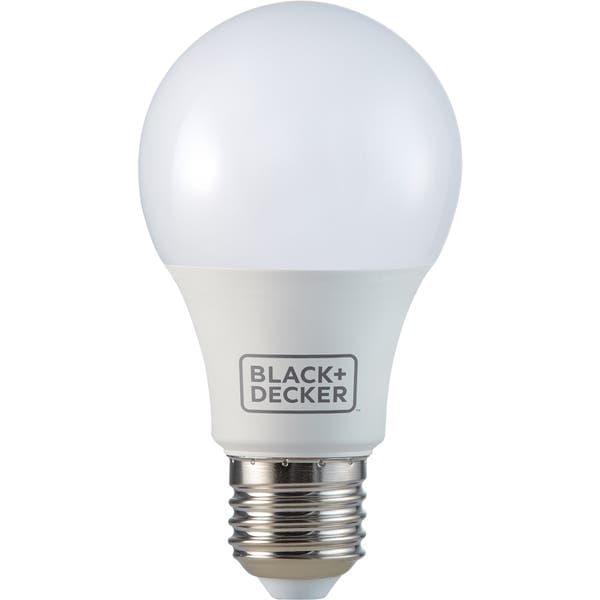Lâmpada de LED E27 Bulbo 12W 1018lm Luz Amarela Bivolt Black + Decker
