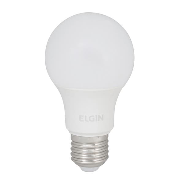 Lâmpada de LED E27 Bulbo 9W 810lm Luz Amarela Bivolt Elgin