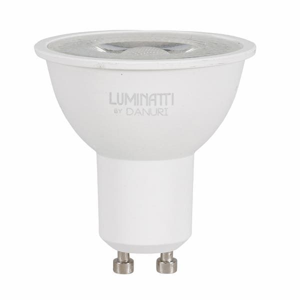 Lâmpada de LED GU10 Dicroica 6,5W 526lm Luz Amarela Bivolt Luminatti