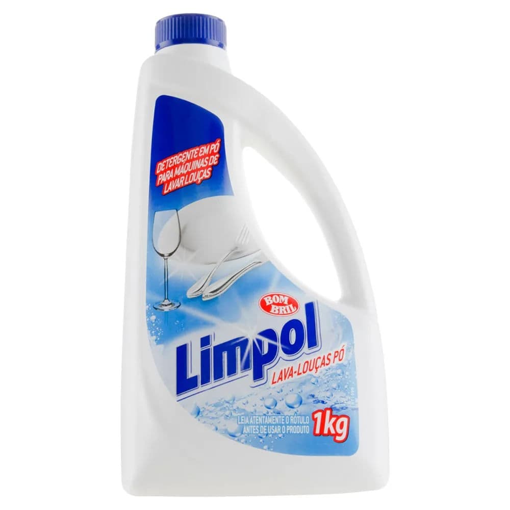 Lava-louças Limpol em Pó para Máquinas 1kg - Bombril