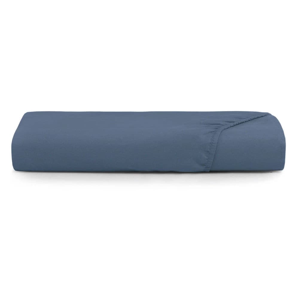 Lençol com Elástico de Solteiro Azul Dimensão - Altenburg