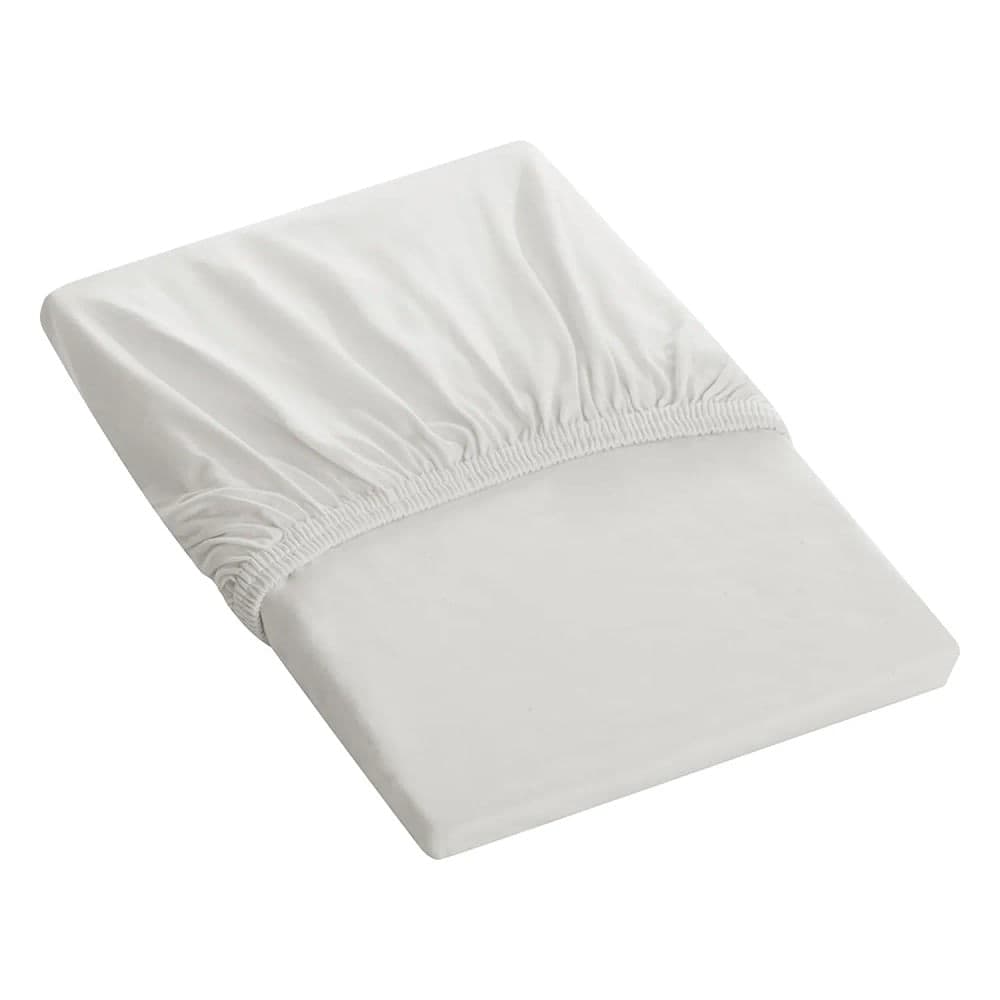 Lençol de Solteiro com Elástico Branco - Tecebem