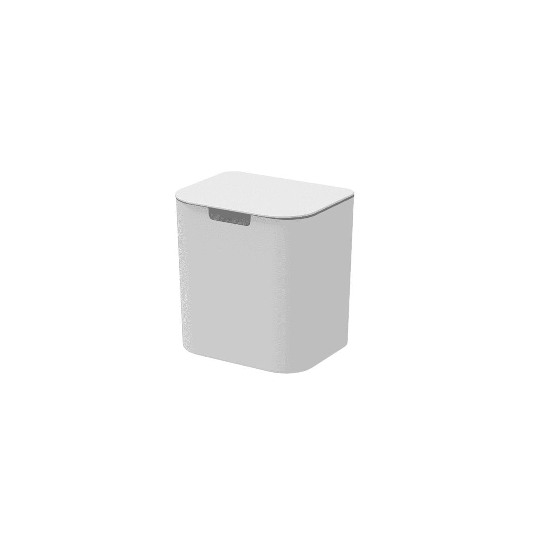 Lixeira de Bancada/Parede Ou 5L Linha Liv