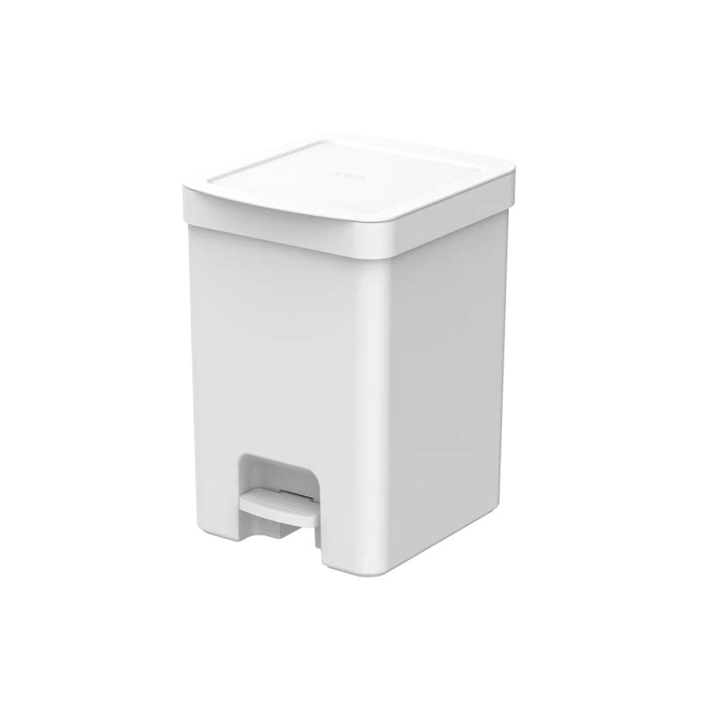 Lixeira de Chão Trium com Pedal 12l Branca - Ou