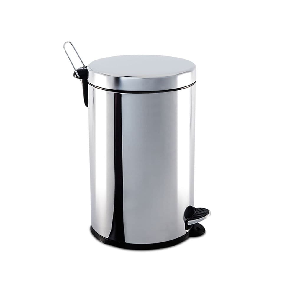 Lixeira De Inox Pedal 5l Escovada - Brinox