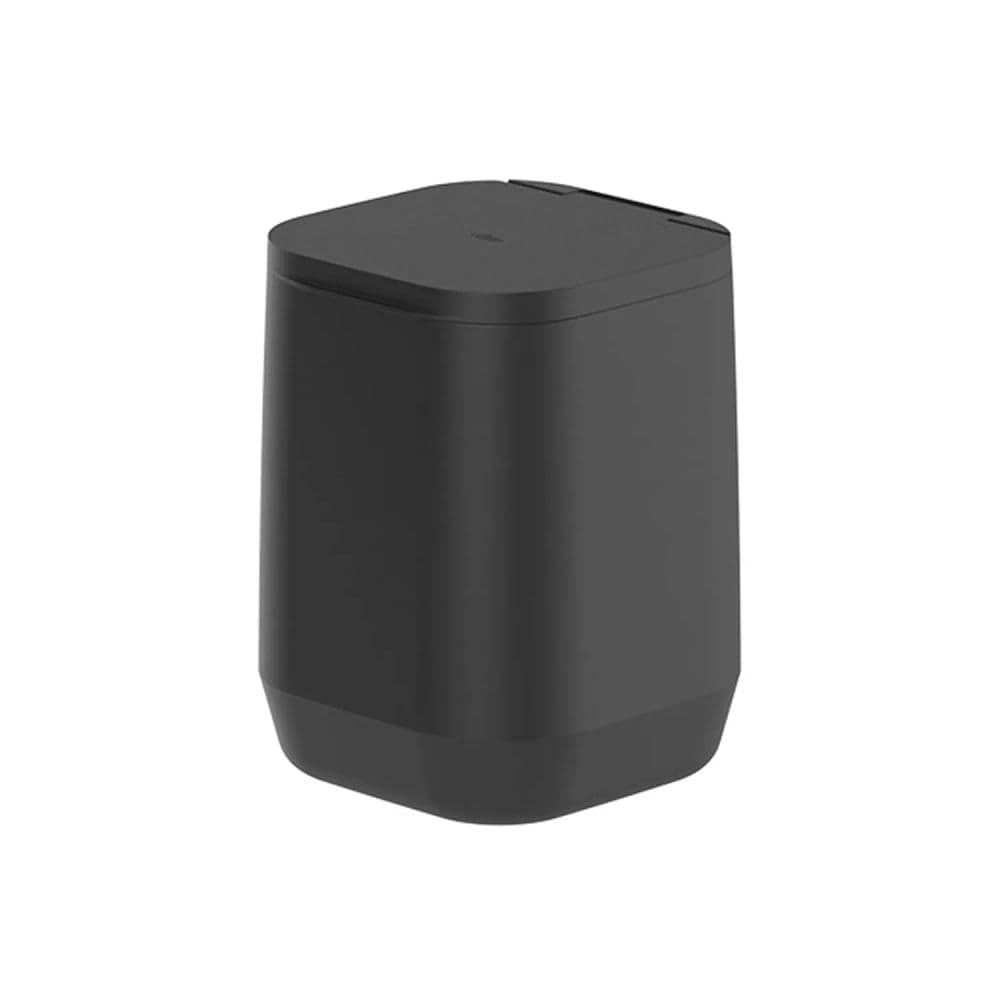 Lixeira de Piso e Parede Aura Preto 6l - Ou