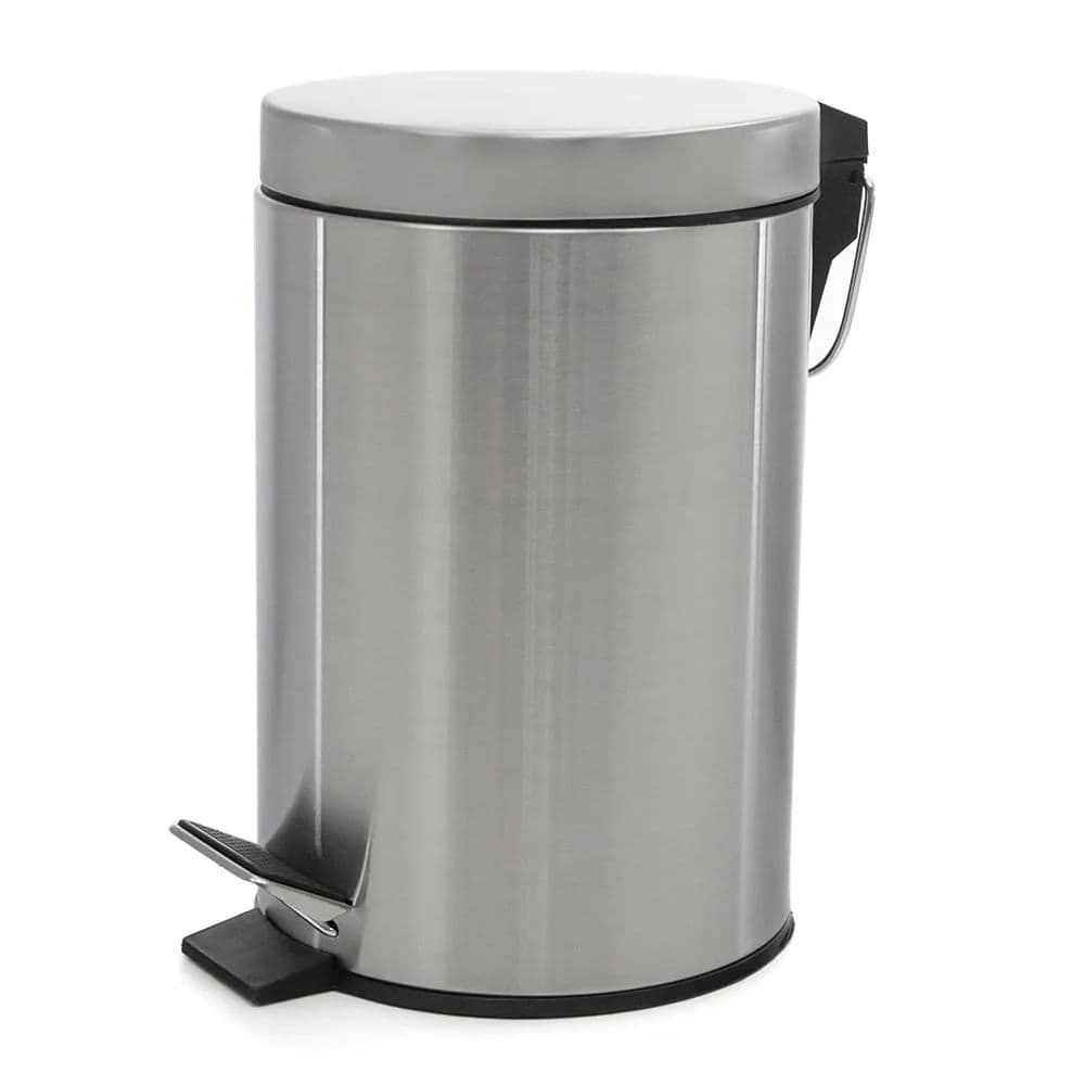 Lixeira Inox com Pedal 3 L - Meridional