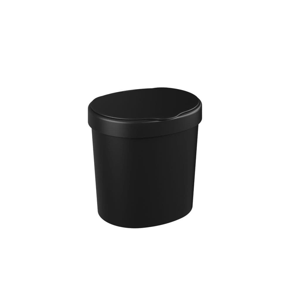 Lixeira Pia 2,5l Preta - Coza