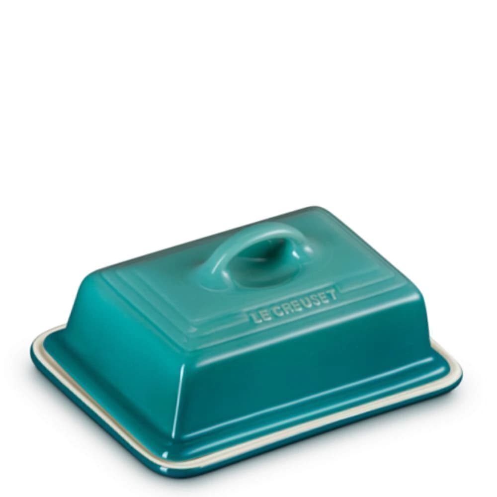 Manteigueira de Cerâmica Le Creuset Bleu Riviera 9x12cm
