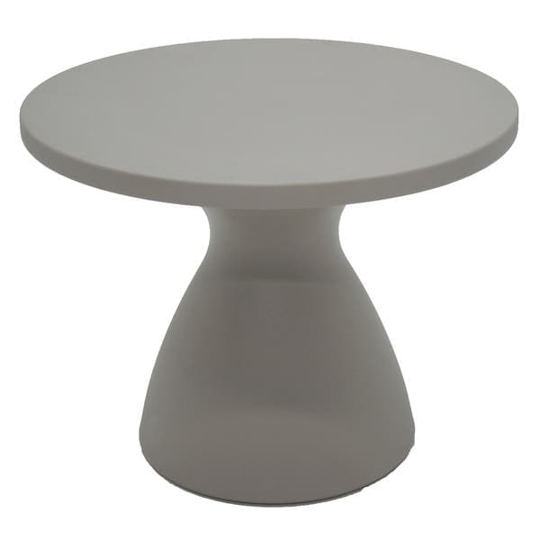 Mesa de Apoio para Jardim Plástico 43,9x43,8x43,8cm Cinza Casa Delta Tramontina