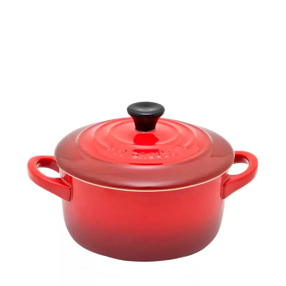 Mini Cocotte de Cerâmica Le Creuset Vermelha 250ml