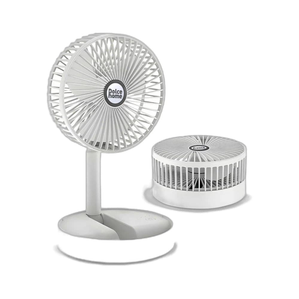 Mini Ventilador de Mesa Portátil Usb Dobrável - Dolce Home