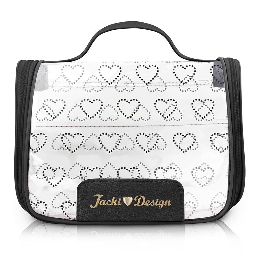 Nécessaire de Viagem Love Preto - Jacki Design
