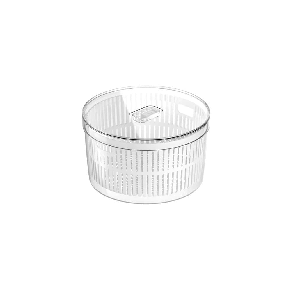 Organizador Clear Fresh com Cesto Redondo 5,5l Natural - Ou