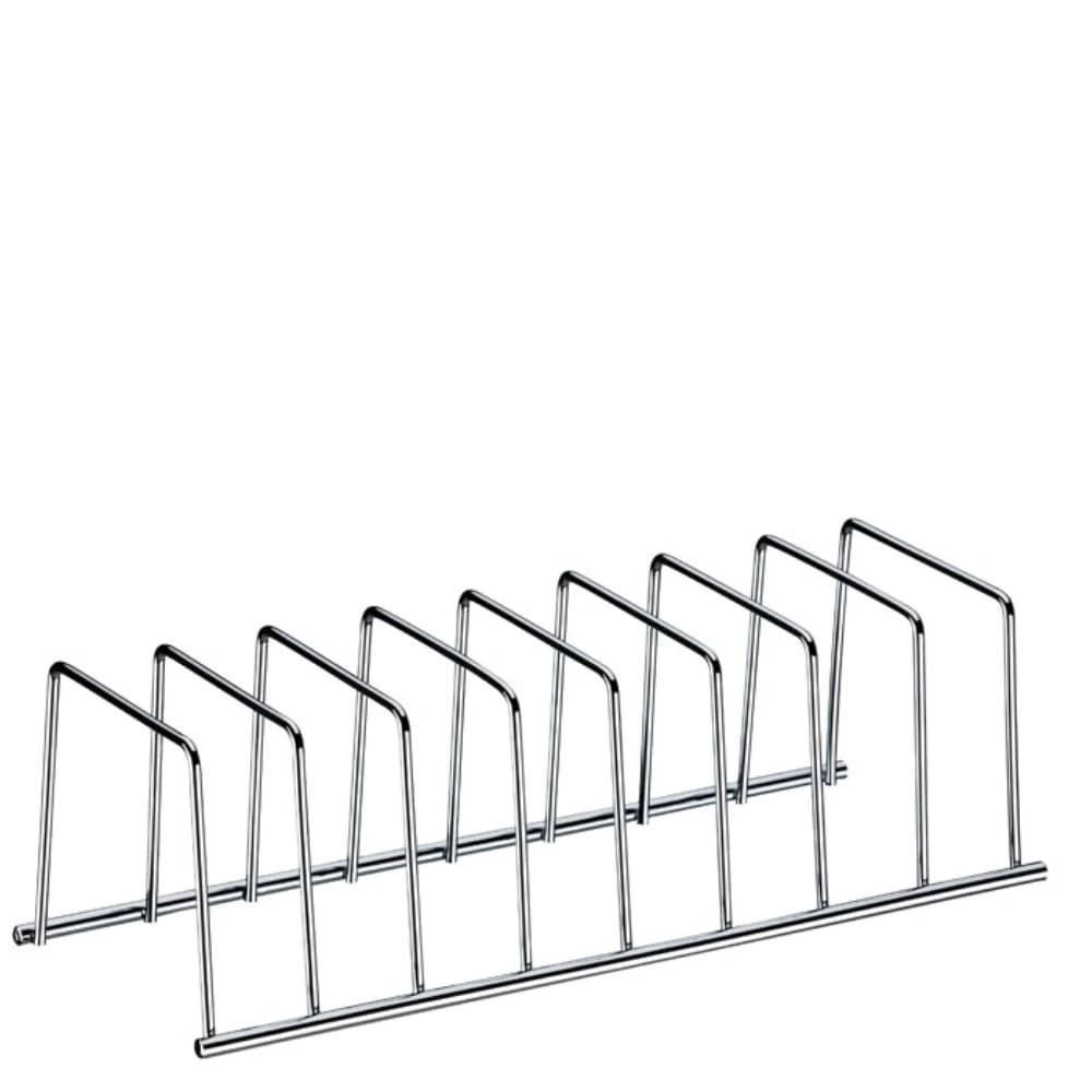 Organizador Cromado para Tampas e Tavessas 34x12cm